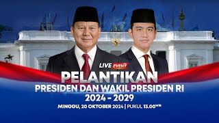 🔴[LIVE EVENT] PRESIDEN PRABOWO SUBIANTO & WAKIL PRESIDEN GIBRAN RAKABUMING RAKA MENUJU ISTANA